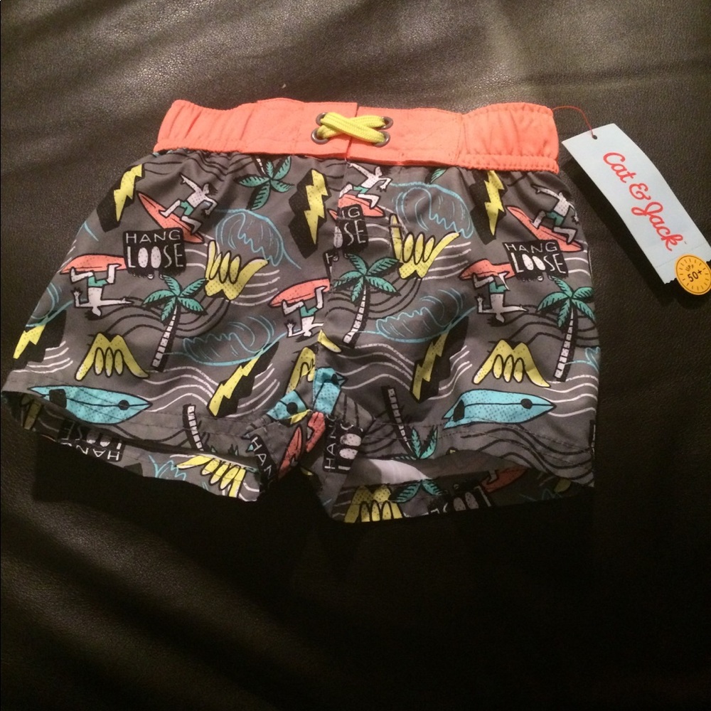 Baby boy swimming shorts!